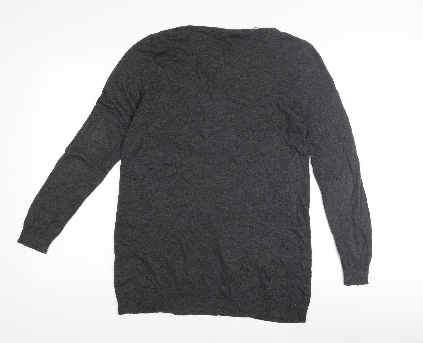 Womens UK Size 12 Monsoon Grey Cardigan Jumper