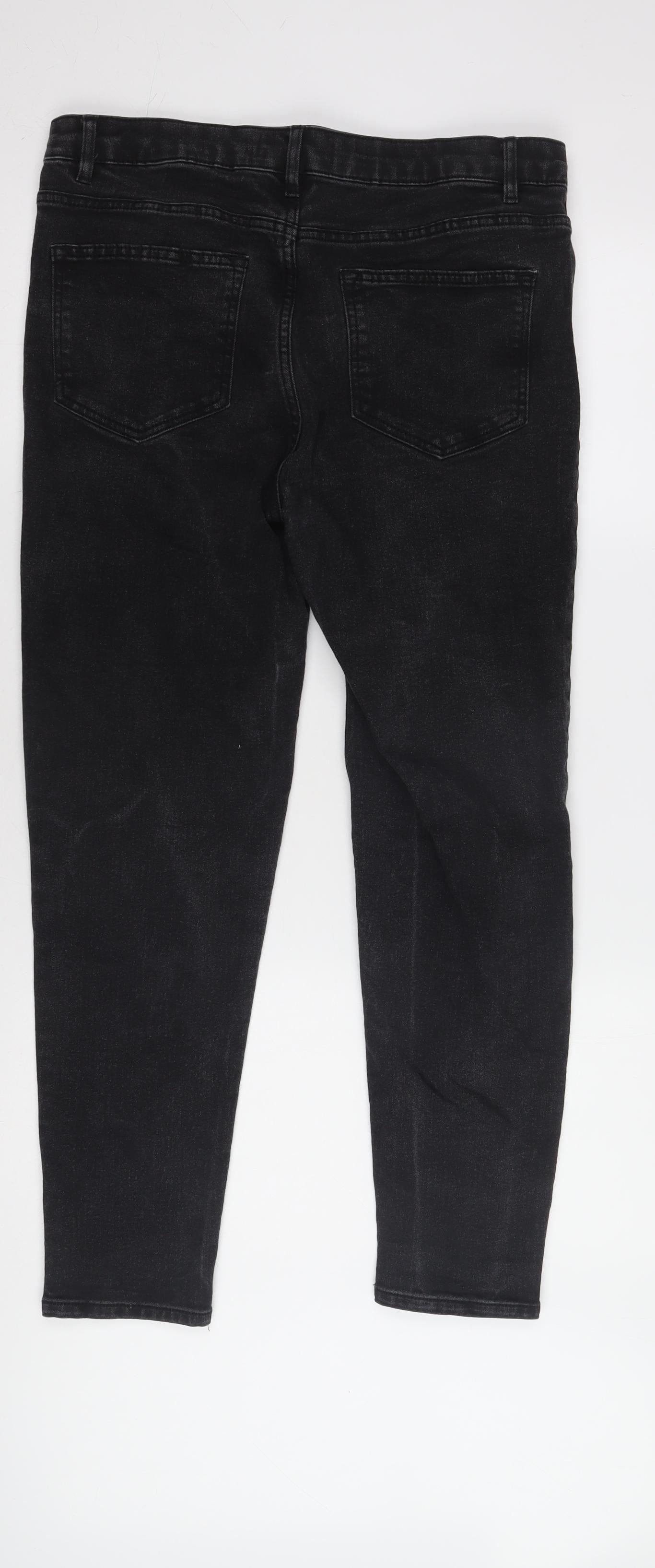 Denim 365 Women's Black Alexa Skinny Jeans, Size 14