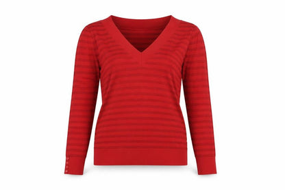 Womens UK Size 12 Marks and Spencer Red Pullover Jumper