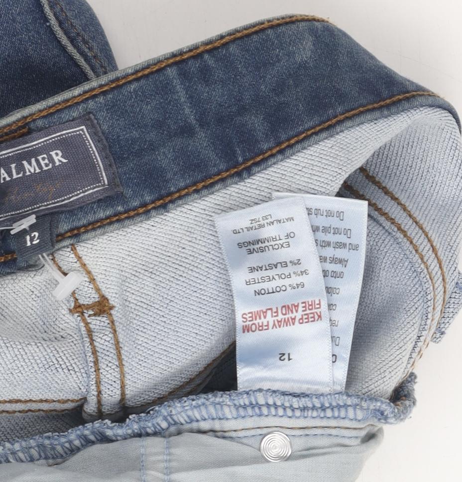 Palmer Women's Blue Straight Jeans Size 12