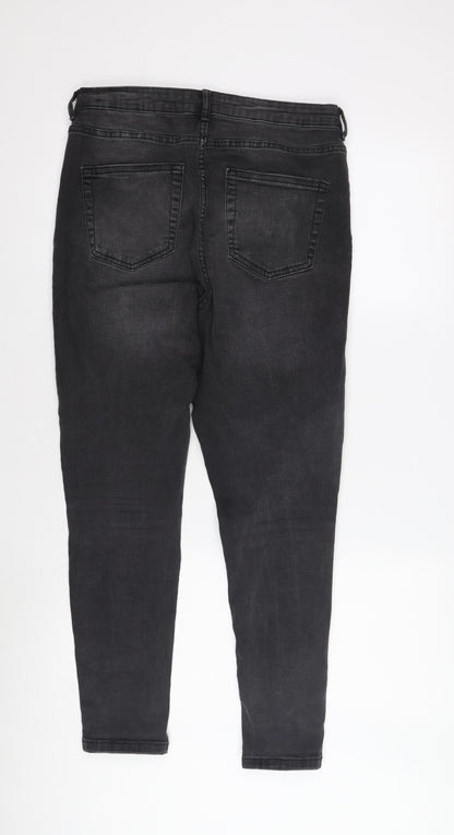 Denim Co. Women's Black Skinny Jeans Size 14