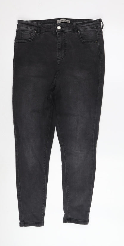 Denim Co. Women's Black Skinny Jeans Size 14