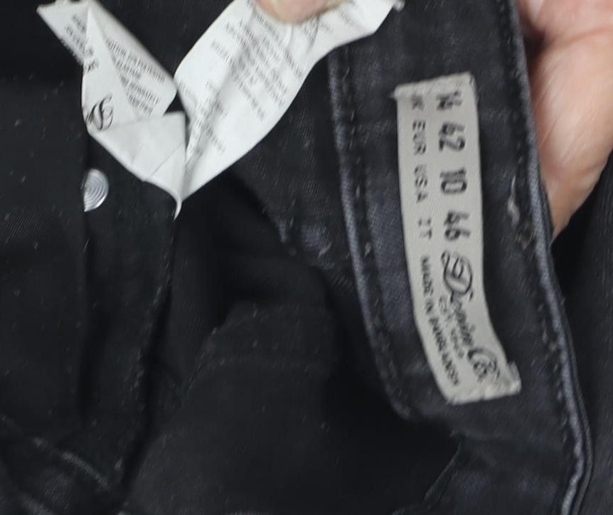 Denim Co. Women's Black Skinny Jeans Size 14