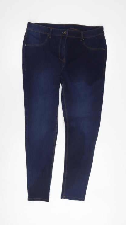 Avenue Women's Blue Jegging Stretch Jeans Size 16