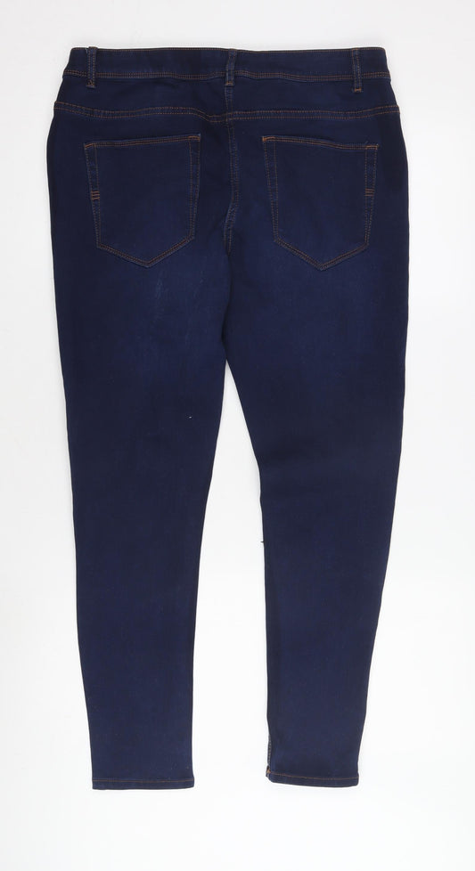 Avenue Women's Blue Jegging Stretch Jeans Size 16