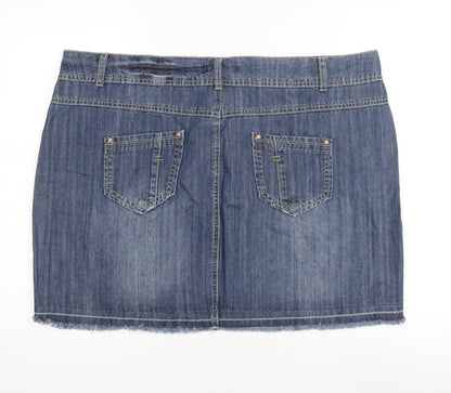 George Women's Blue Denim Pencil Skirt Size 20