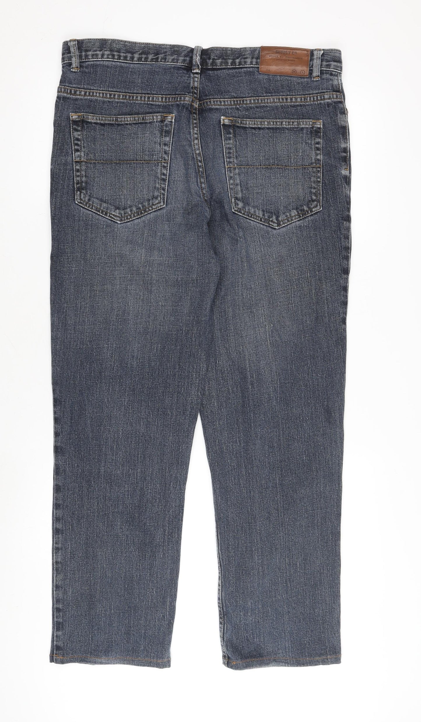 Tu Men's Blue Straight Jeans W34 L30