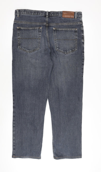 Tu Men's Blue Straight Jeans W34 L30