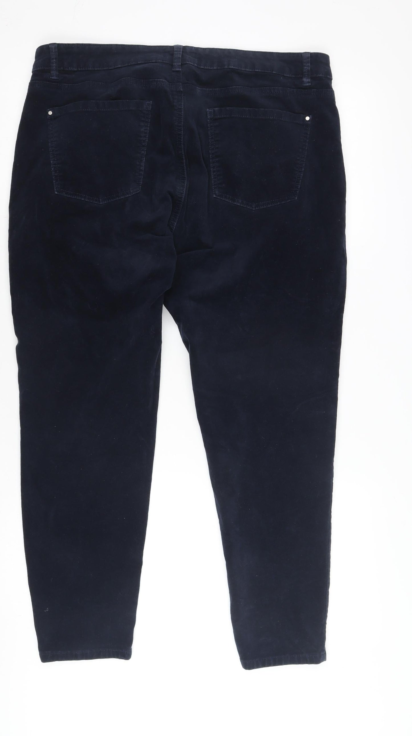 Tu Women's Blue Corduroy Trousers XS