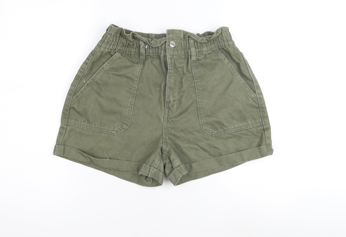 Womens UK Size 10 Denim Co Relaxed Fit Chino Shorts