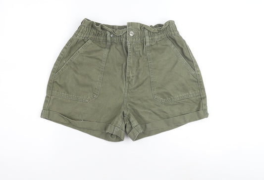 Denim Co Women’s Green Chino Shorts Size 10