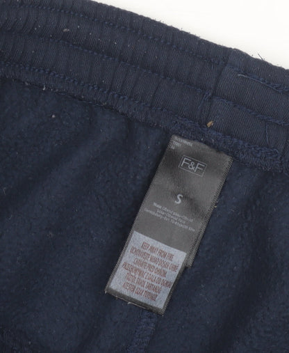 F&F Women's Blue Jogger Trousers - Size S