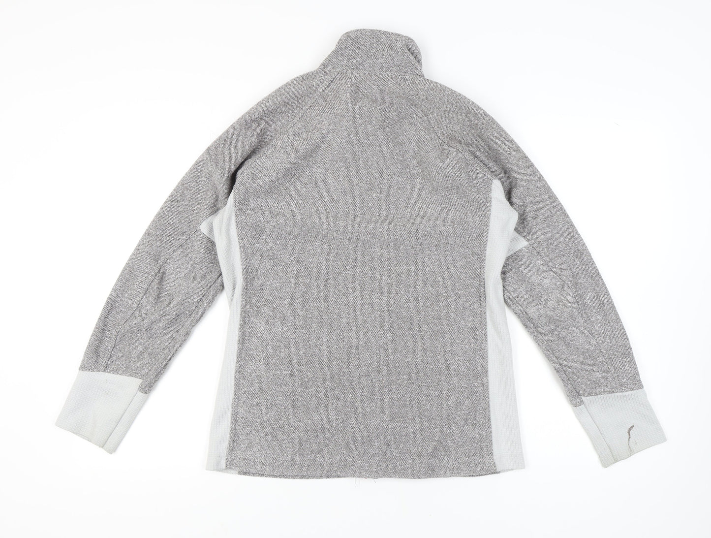 OEX Women's Grey Basic Jacket Size 14 with Zip Pockets
