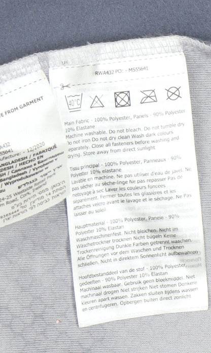 Regatta Women's Grey High Neck 1/2 Zip Sweatshirt Size 18