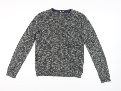 Ted Baker Men's Grey Pullover, Size S, Chunky Knit
