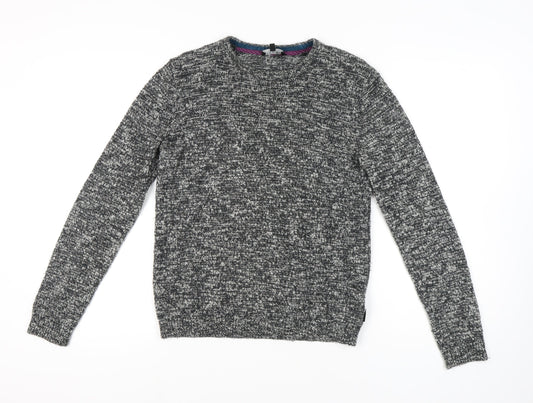 Ted Baker Men's Grey Pullover, Size S, Chunky Knit