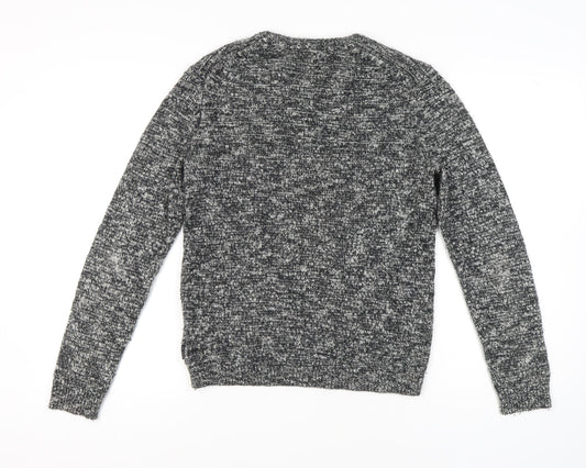 Ted Baker Men's Grey Pullover, Size S, Chunky Knit
