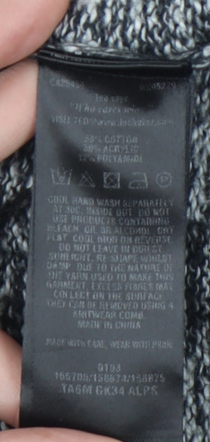 Ted Baker Men's Grey Pullover, Size S, Chunky Knit