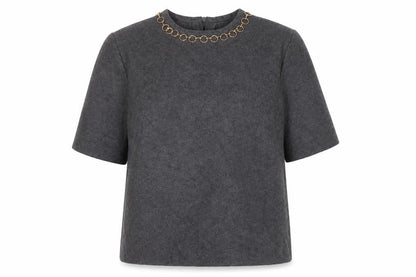 Womens UK Size 10 Zara Grey Pullover Jumper