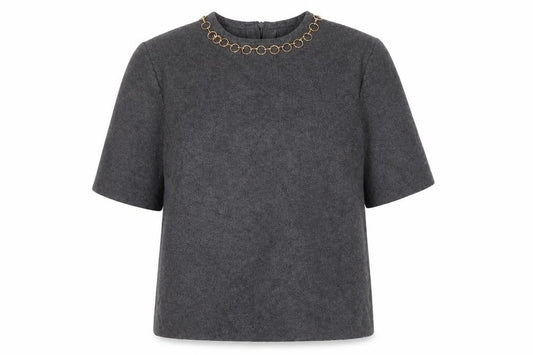 Womens UK Size 10 Zara Grey Pullover Jumper
