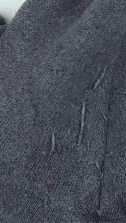 Womens UK Size 10 Zara Grey Pullover Jumper