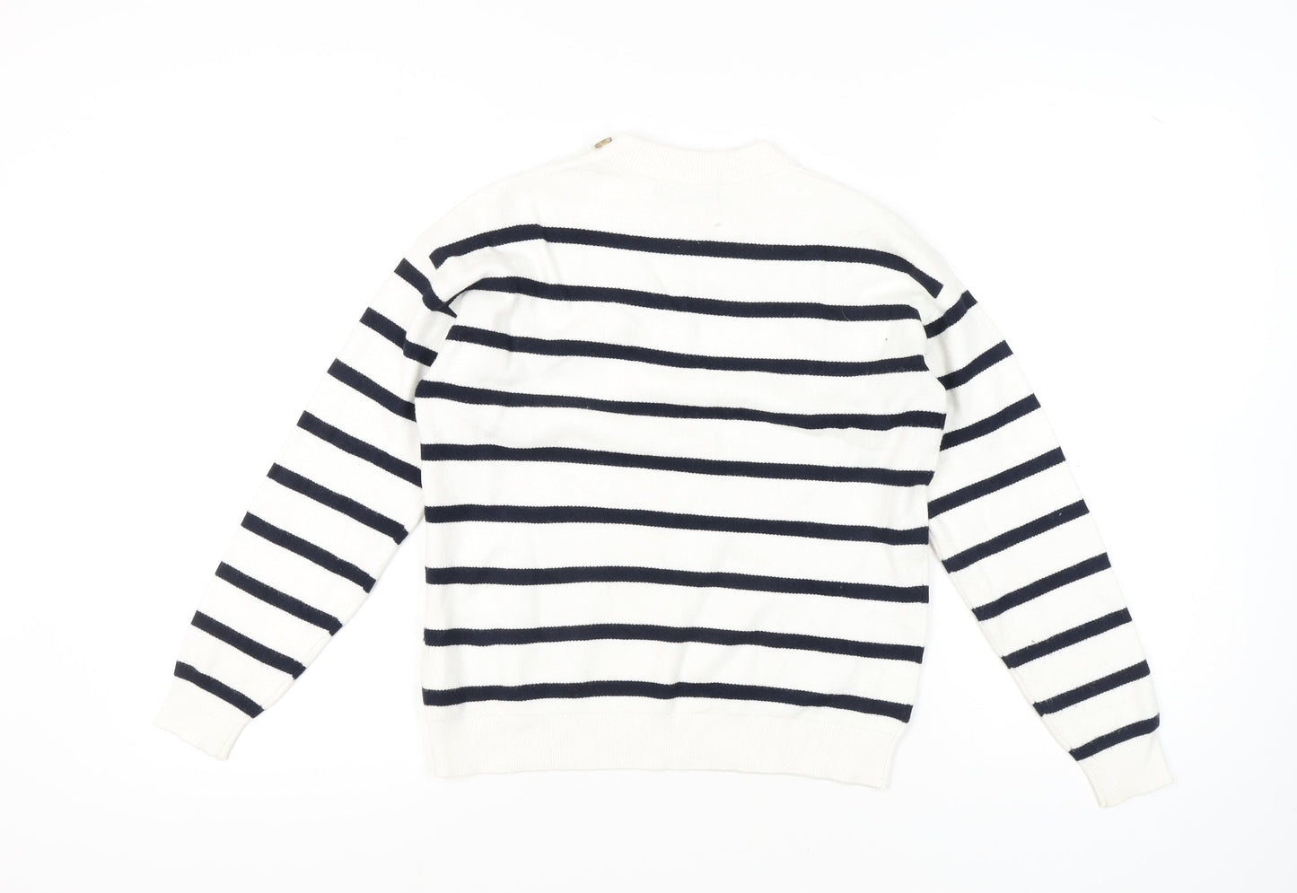 Womens UK Size S Marks and Spencer Ivory Pullover Jumper