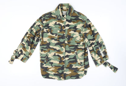Womens UK Size UK 4 ASOS Multicoloured Military Jacket