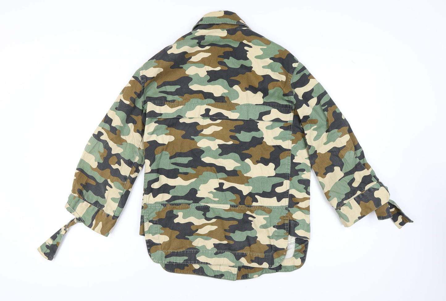 Womens UK Size UK 4 ASOS Multicoloured Military Jacket