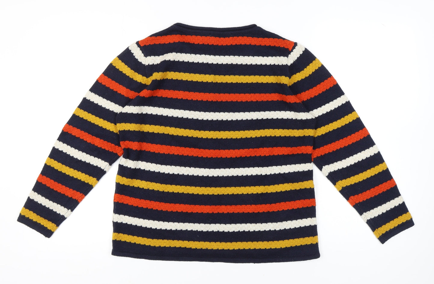 Womens UK Size M Isle Multicoloured Pullover Jumper