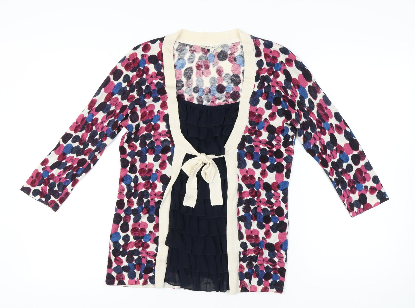 Laura Ashley Women's Multicoloured Cardigan Size 16