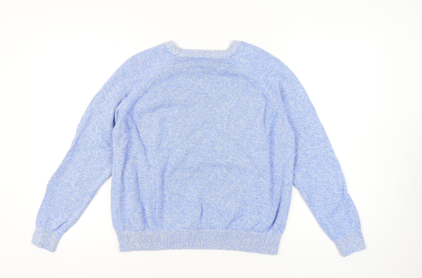 Womens UK Size L Marks and Spencer Blue Pullover Jumper