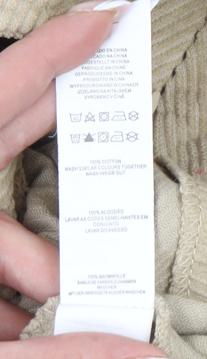 Womens UK Size 8 Denim Co. A-Line Corduroy Skirt