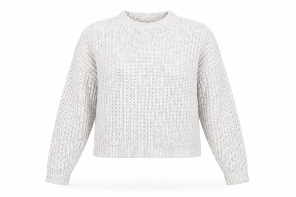 Womens UK Size S ASOS DESIGN White Pullover Jumper