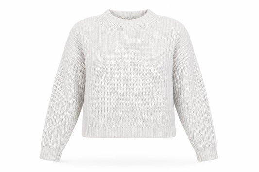 Womens UK Size S ASOS DESIGN White Pullover Jumper