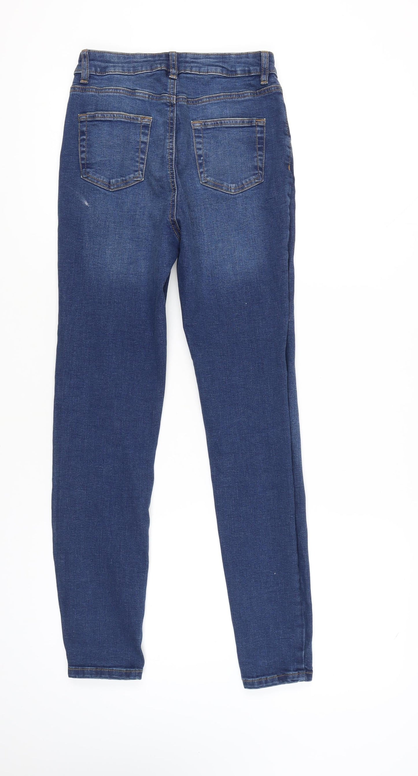 Primark Women's Blue Skinny Jeans Size 8