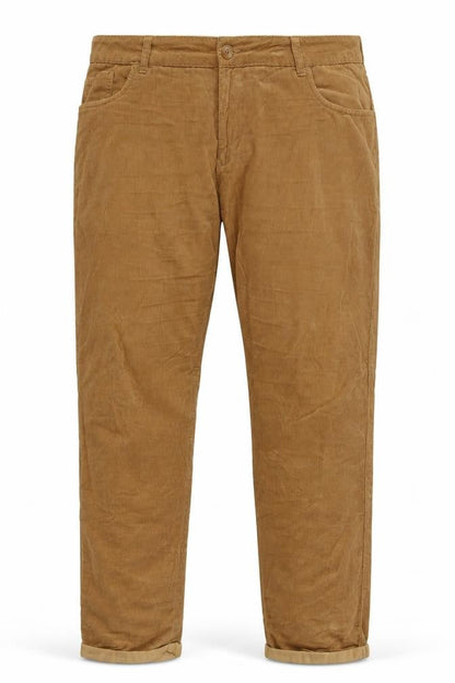 Mens UK Size 40 Denim Co Regular Fit  Brown Trousers