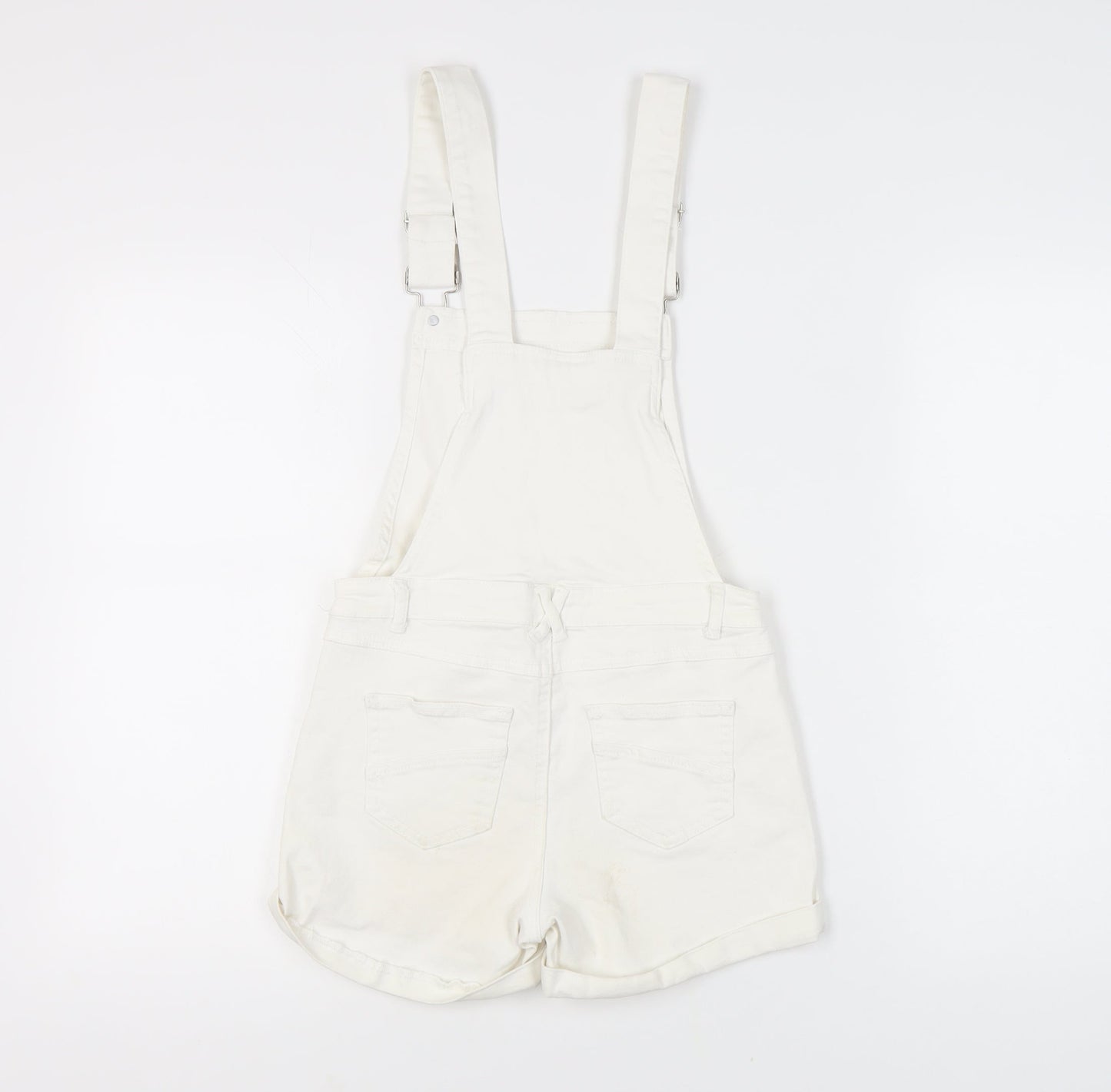 Select Women's White Dungaree in Denim Size 6