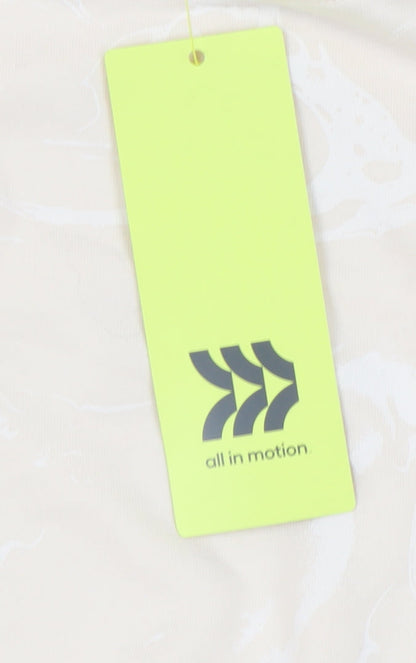 All in Motion Women's 4XL Beige Crew Neck Sweatshirt
