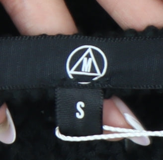 Missguided Women's Black Crochet Dress Size S