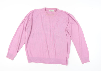 Womens UK Size 10 Berketex Pink Pullover Jumper
