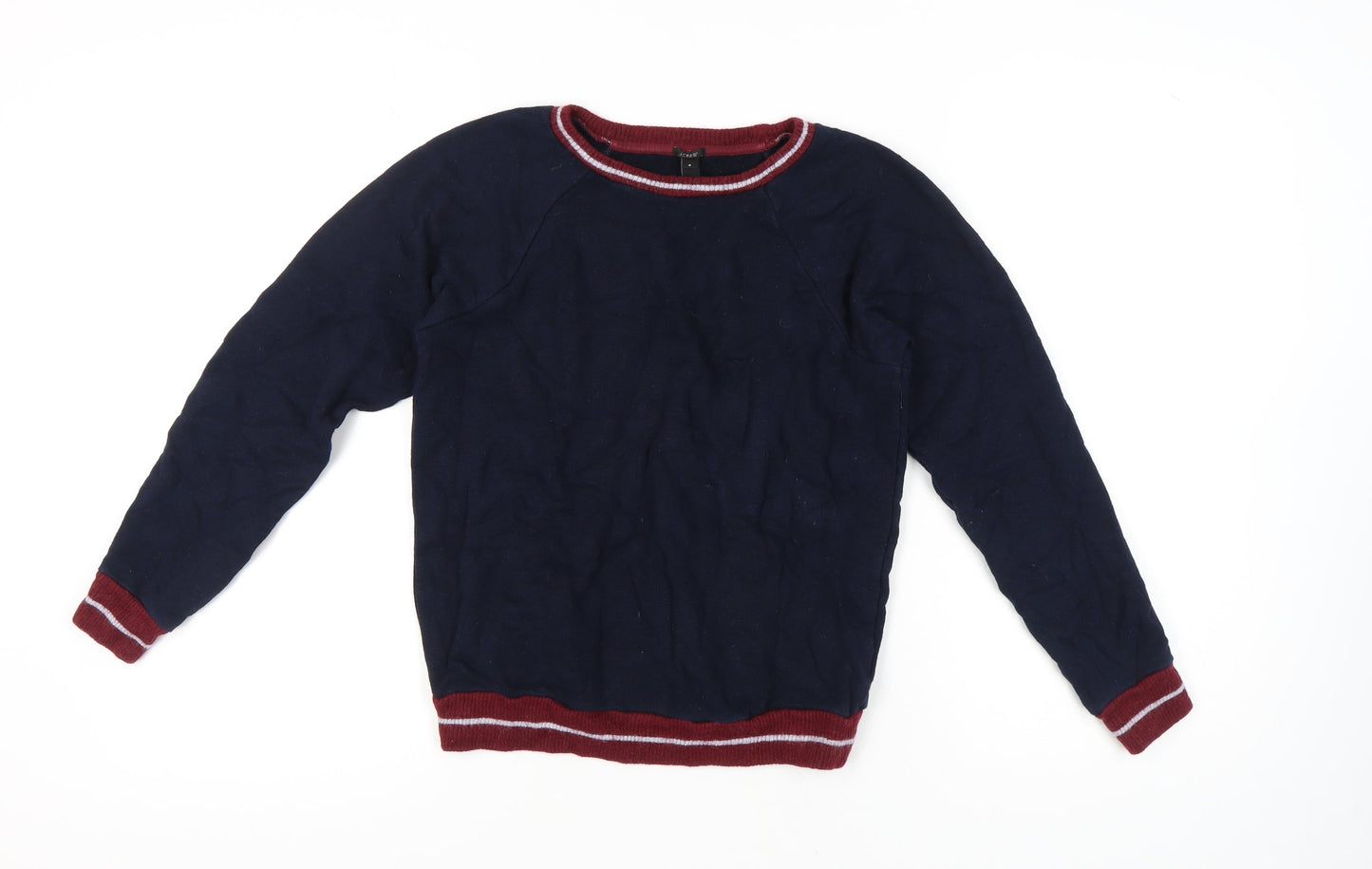 Womens UK Size S J.CREW Blue Pullover Jumper