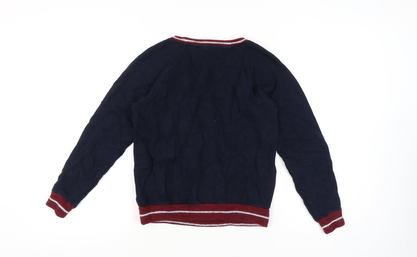 Womens UK Size S J.CREW Blue Pullover Jumper