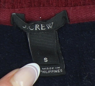 Womens UK Size S J.CREW Blue Pullover Jumper