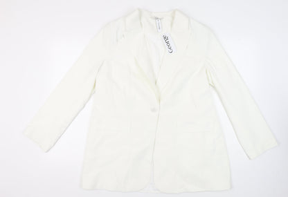 George Women's White Blazer Size 18