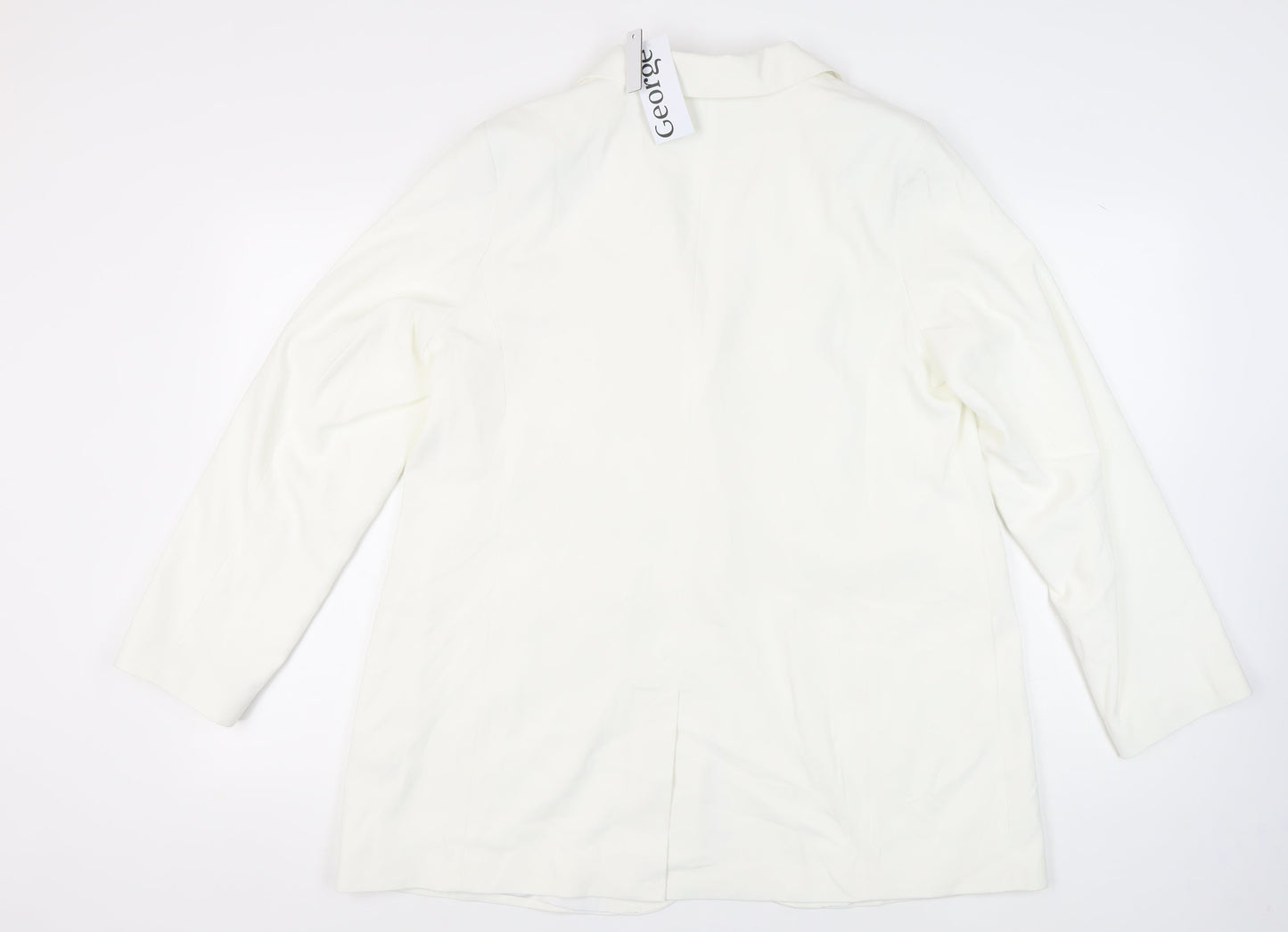 George Women's White Blazer Size 18