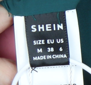 SHEIN Green Women's Halter Long Dress M