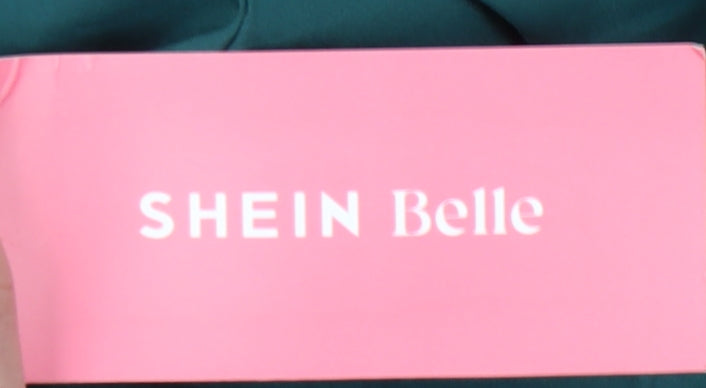 SHEIN Green Women's Halter Long Dress M