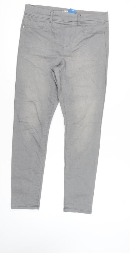 PEP&CO Women's Grey Jeans Size 14