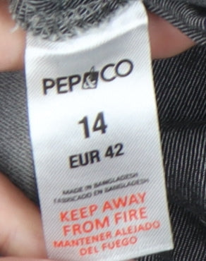 PEP&CO Women's Grey Jeans Size 14