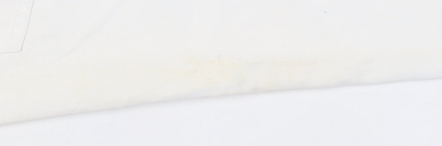 Denim Co. Women's White Skinny Jeans, Size 12